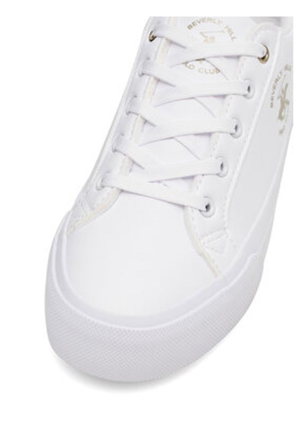 Beverly Hills Polo Club Sneakersy BHPC040W Biały. Kolor: biały. Materiał: materiał, syntetyk