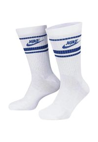 SKARPETY Nike Everyday Essential, Dla obu płci. Kolor: biały. Materiał: poliester, materiał. Sport: turystyka piesza