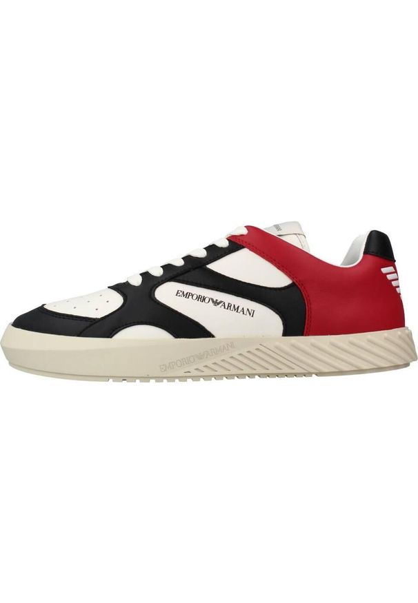 EA7 - Kapcie EMPORIO ARMANI X4X558 XN013 Wielokolorowy. Kolor: wielokolorowy. Materiał: tkanina, skóra. Sport: turystyka piesza