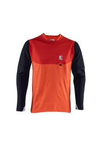 Koszulka rowerowa LEATT Jersey MTB AllMtn 5.0. Kolor: czerwony. Materiał: jersey