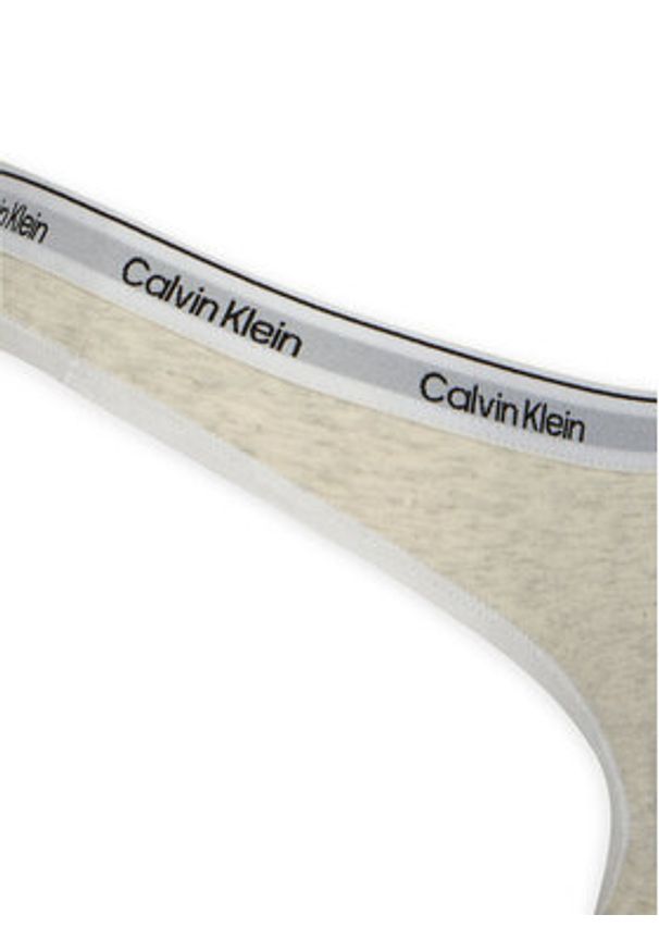 Calvin Klein Underwear Komplet stringów LV00QD5209 Kolorowy. Materiał: bawełna. Wzór: kolorowy
