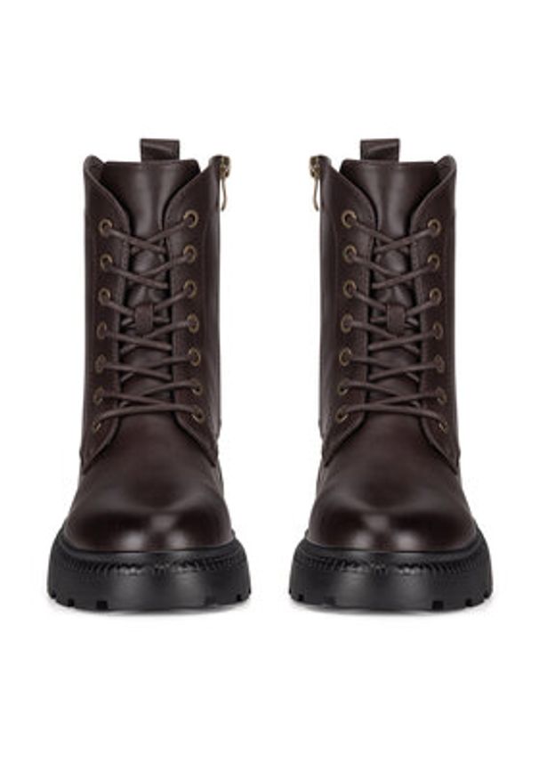 Lasocki Trzewiki CEO-HY60109 Brązowy. Kolor: brązowy. Materiał: materiał