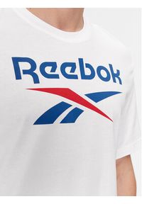 Reebok T-Shirt IM1619 Biały. Kolor: biały. Materiał: bawełna #5