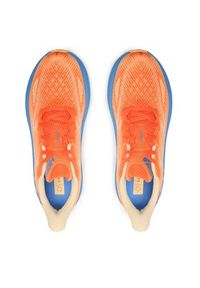 HOKA - Hoka Buty do biegania Clifton 9 1127895 Pomarańczowy. Kolor: pomarańczowy. Materiał: materiał