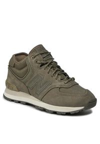 New Balance Sneakersy U574HMO Khaki. Kolor: brązowy. Materiał: skóra. Model: New Balance 574 #5