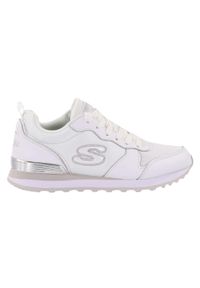 skechers - Buty na co dzień damskie SKECHERS RETROS OG 85 skóra. Okazja: na co dzień. Kolor: biały. Materiał: skóra
