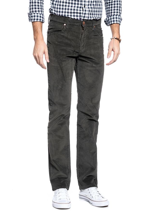 Wrangler - SPODNIE MĘSKIE WRANGLER ARIZONA MOSS GREEN W12OEC221 112126327
