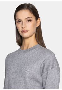 Bluza damska Karl Lagerfeld Crop Sweat W/Logo (216W1811-255). Kolor: szary. Styl: rockowy, klasyczny #2