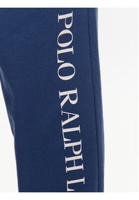 Polo Ralph Lauren Spodnie dresowe 714899618001 Granatowy Regular Fit. Kolor: niebieski. Materiał: dresówka, bawełna #3