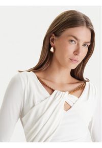 Marciano Guess Bluzka 6RGP06 6257A Biały Slim Fit. Kolor: biały. Materiał: syntetyk #2