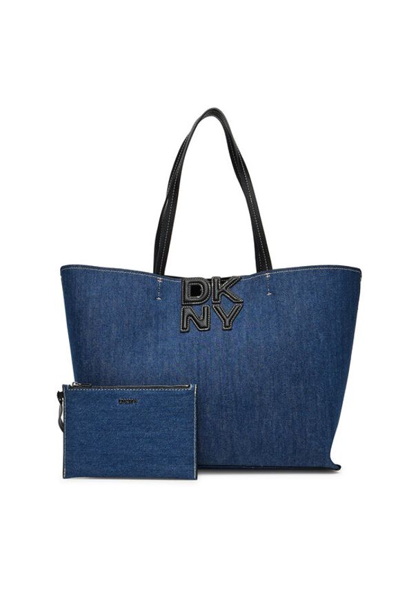 DKNY Torebka R52ADJ38 Niebieski. Kolor: niebieski