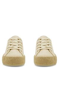 DeeZee Espadryle WSK1576-01 Beżowy. Kolor: beżowy. Materiał: materiał #4