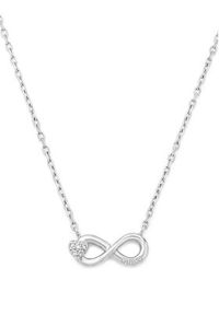 Guess Naszyjnik JUBN06 047JW Srebrny. Materiał: ze stali nierdzewnej, ze stali. Kolor: srebrny #3