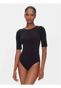 Wolford Body Berlin 75089 Czarny Slim Fit. Kolor: czarny. Materiał: bawełna