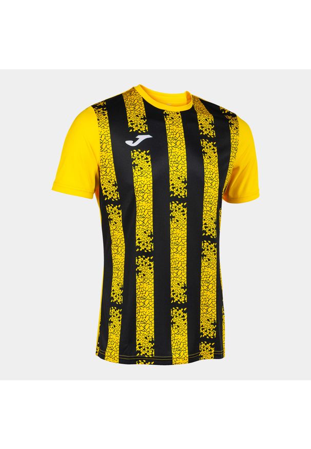 T-shirt Sportowy Joma Inter III Żółto-Czarny 2XS Unisex. Kolor: czarny, żółty, wielokolorowy. Materiał: poliester. Sport: piłka nożna