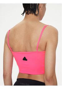Adidas - adidas Top Tiro Summer IS0730 Różowy Slim Fit. Kolor: różowy. Materiał: syntetyk #4