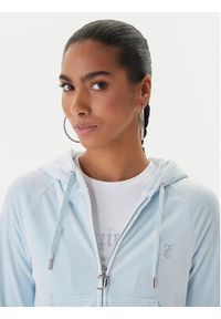 Juicy Couture Bluza Madison JCWAS225306 Błękitny Slim Fit. Kolor: niebieski. Materiał: syntetyk #2