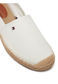 TOMMY HILFIGER - Tommy Hilfiger Espadryle Flag Canvas Espadrille FW0FW08541 Écru. Materiał: materiał #4