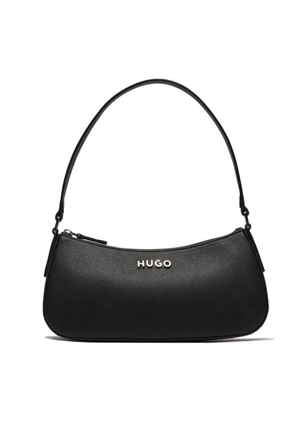 Hugo Torebka Chris Sm Hobo R.N. 50516666 Czarny. Kolor: czarny. Materiał: skórzane