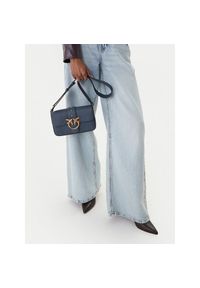 Pinko - Torebka PINKO. Kolor: niebieski #1