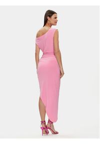 NORMA KAMALI Sukienka koktajlowa KK1233PL769966 Różowy Slim Fit. Kolor: różowy. Materiał: syntetyk. Styl: wizytowy #5
