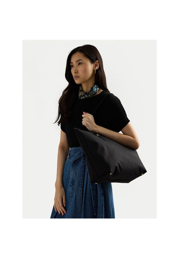 Lauren Ralph Lauren - Torebka LAUREN RALPH LAUREN. Kolor: czarny