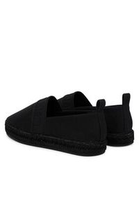 Calvin Klein Espadryle Oblique Espadrille Webbing HW0HW02934 Czarny. Kolor: czarny. Materiał: materiał #6