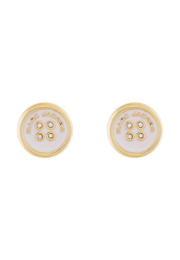 MARC JACOBS - Kolczyki Marc Jacobs. Materiał: złote. Kolor: złoty