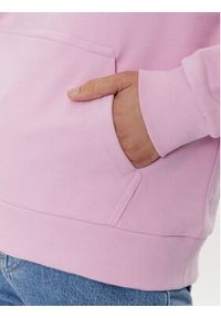 Helly Hansen Bluza W Hh Logo Hoodie 2.0 34460 Różowy Regular Fit. Kolor: różowy. Materiał: bawełna #3