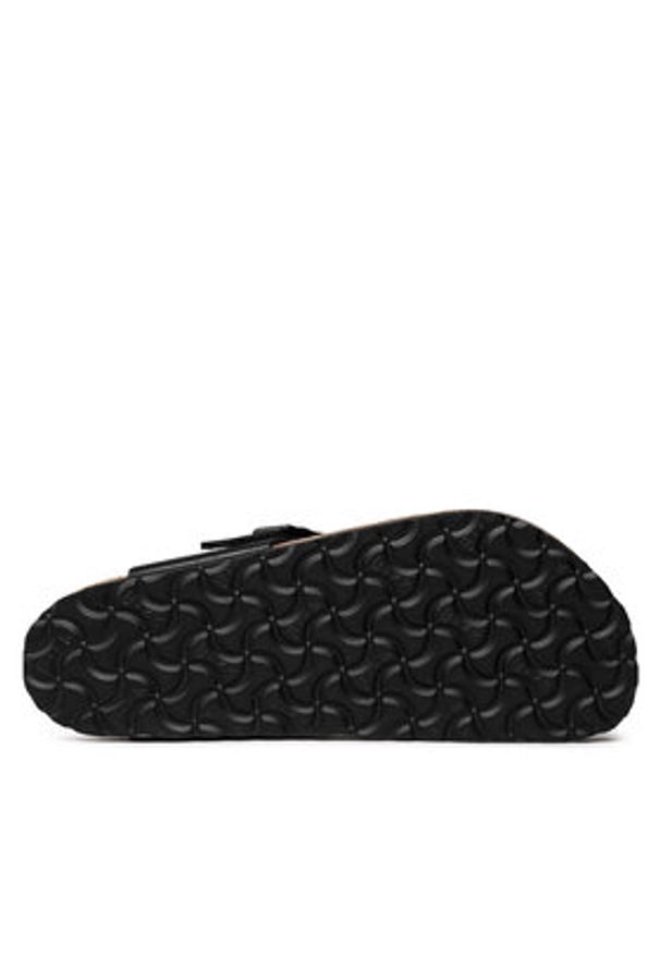Birkenstock Japonki Gizeh 043691 Czarny. Kolor: czarny. Materiał: skóra