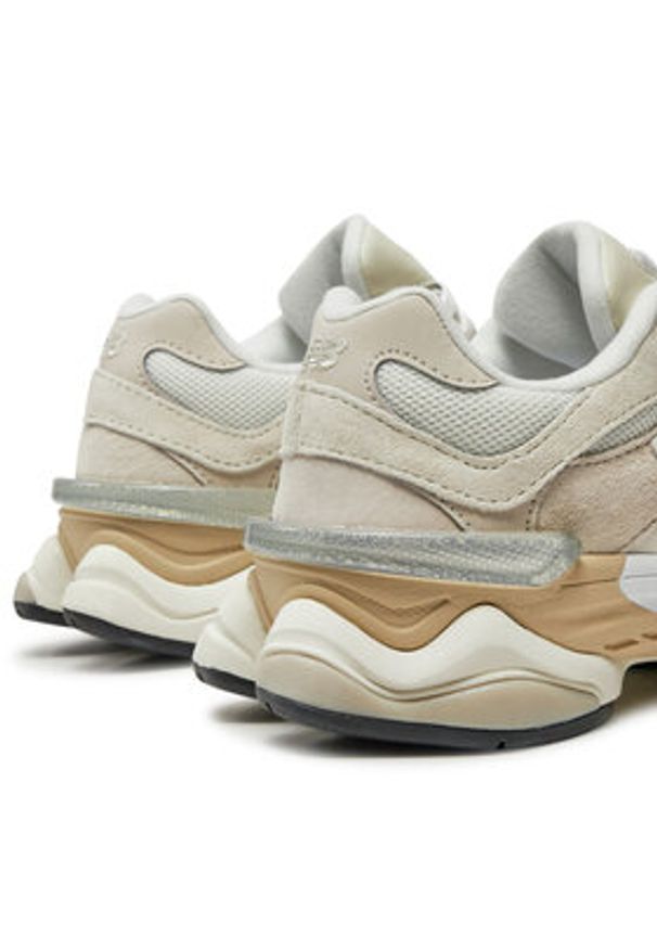 New Balance Sneakersy U9060WHT Beżowy. Kolor: beżowy. Materiał: mesh