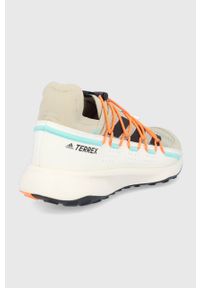 adidas TERREX Buty FW9406 męskie kolor beżowy. Nosek buta: okrągły. Kolor: beżowy. Materiał: guma. Model: Adidas Terrex #4