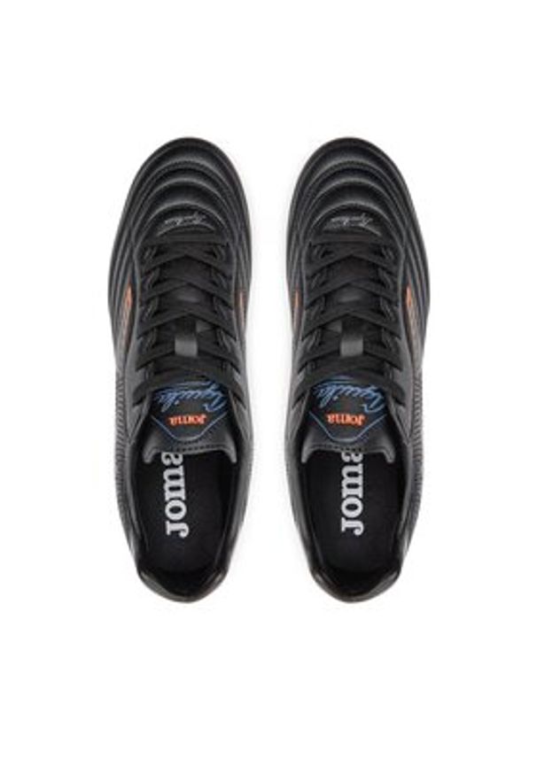 Joma Buty do piłki nożnej Aguila 24 AGUS2401FG Czarny. Kolor: czarny. Materiał: skóra
