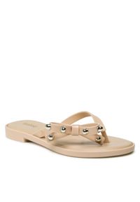 melissa - Melissa Japonki Flip Flop Slim II AD 33480 Beżowy. Kolor: beżowy #1