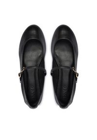 Hugo - HUGO Baleriny Tylia 50557751 Czarny. Kolor: czarny. Materiał: skóra #2
