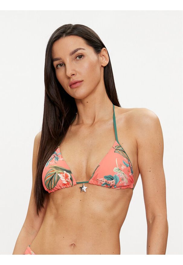 Liu Jo Góra od bikini VA4048 J6448 Koralowy. Kolor: pomarańczowy. Materiał: syntetyk