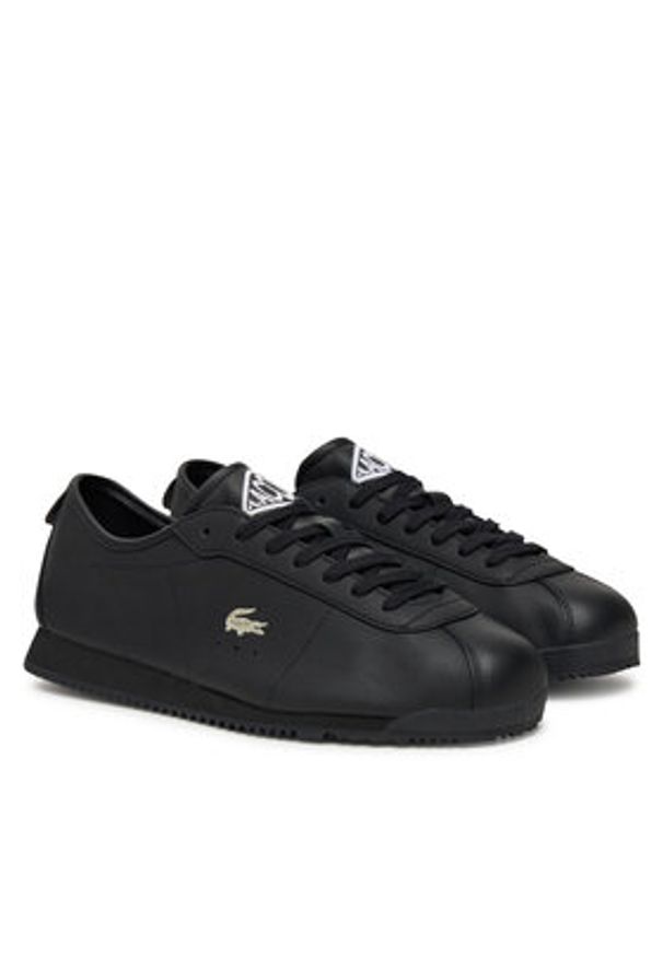 Lacoste Sneakersy Club-Low 7-49SMA0107 Czarny. Kolor: czarny. Materiał: skóra