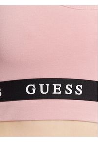 Guess Biustonosz top Aline V2YP12 KABR0 Różowy. Kolor: różowy. Materiał: bawełna #4