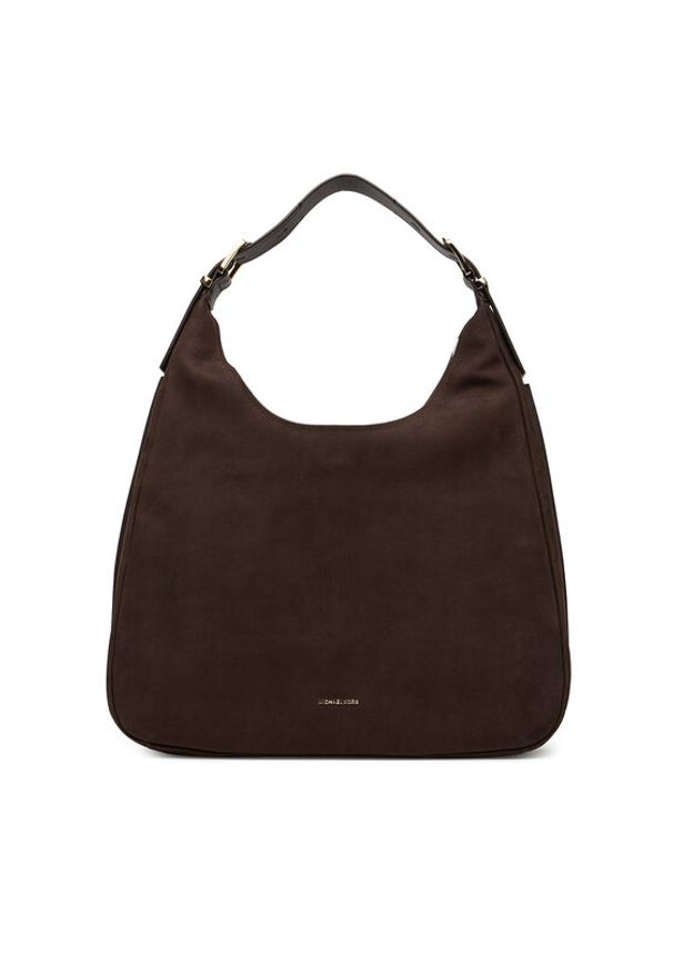MICHAEL Michael Kors Torebka Nolita 30F4GY5H3T Brązowy. Kolor: brązowy. Materiał: skórzane, zamszowe