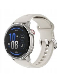 NoName - Smartwatch STELIO Smartwatch sportowy Activ AI 46mm GPS Srebrny. Rodzaj zegarka: smartwatch. Kolor: srebrny. Styl: sportowy #1