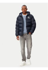 Calvin Klein Jeans Kurtka zimowa LV04RG513G Granatowy Regular Fit. Kolor: niebieski. Materiał: syntetyk. Sezon: zima #2