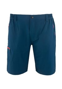 Givova - Męskie Szorty Sportowe Léonida - Oddychające i Elastyczne. Kolor: szary, niebieski, wielokolorowy, pomarańczowy. Sport: turystyka piesza #1