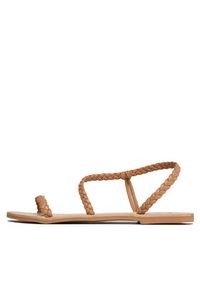 Manebi Sandały Sandals S 9.5 Y0 Brązowy. Kolor: brązowy. Materiał: skóra #5