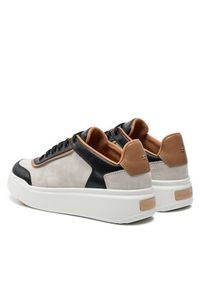 Max Mara Sneakersy 2424766071650 Beżowy. Kolor: beżowy. Materiał: skóra