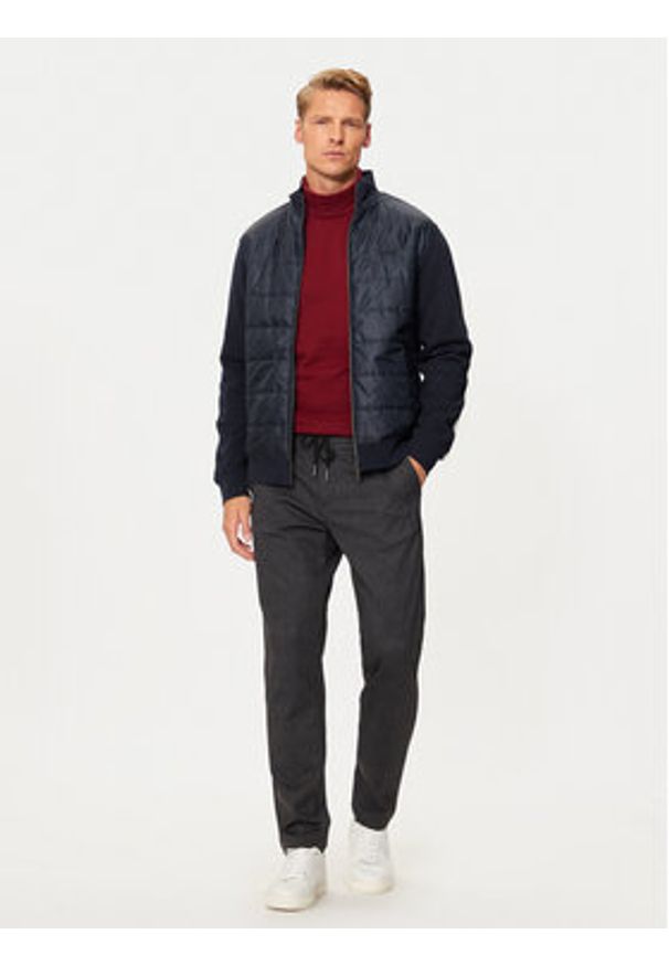 Hechter Paris Kurtka przejściowa 70014 142921 Granatowy Regular Fit. Kolor: niebieski. Materiał: syntetyk