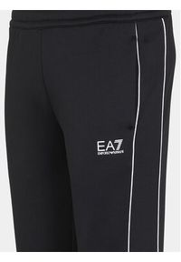 EA7 Emporio Armani Spodnie dresowe 6RPP53 PJ16Z 1200 Czarny Regular Fit. Kolor: czarny. Materiał: dresówka, syntetyk #6