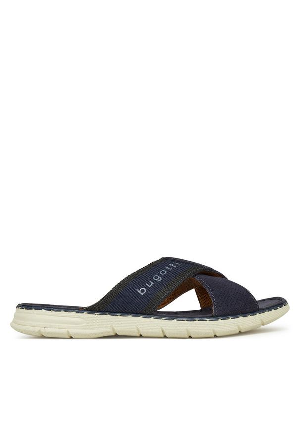 Klapki Bugatti. Kolor: niebieski