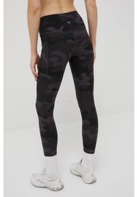 GAP legginsy damskie kolor czarny wzorzyste. Kolor: czarny. Materiał: poliester, materiał #2