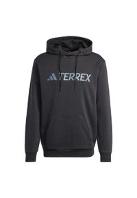 Adidas - Bluza z kapturem Terrex Multi Large Logo. Typ kołnierza: kaptur. Kolor: czarny. Materiał: materiał