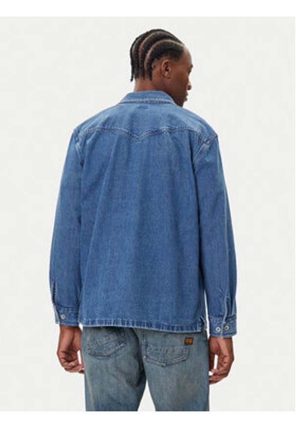 Levi's® Koszula jeansowa Truckee 003NW-0000 Niebieski Relaxed Fit. Kolor: niebieski. Materiał: bawełna